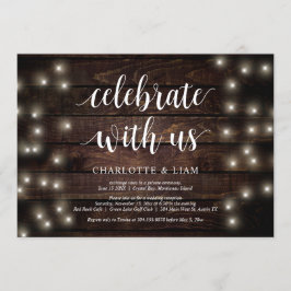 Invitación Celebra con nosotros, Luces de Cadena, Huida de Bo