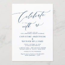 Celebra con nosotros, Navy Blue, Cena de ensayo