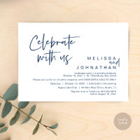 Celebra con nosotros, Wedding Reception Cash Bar