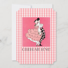 Invitación ¡Celebra el amor! Fiesta El día de San Valentín Ar