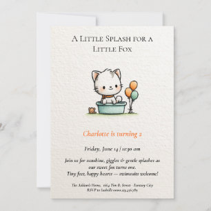 Invitación Celebra el día especial de tu pequeño con nuestra 