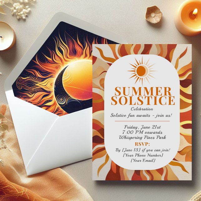 Invitación ¡Celebra la Luz! Reunión de solsticio de verano (Subido por el creador)