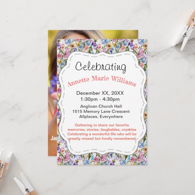 Invitación Celebración (Anverso/Reverso In Situ)