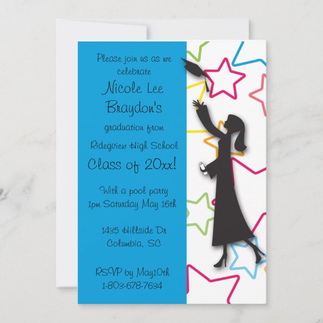 INVITACIÓN ¡CELEBRACIÓN! (Anverso)