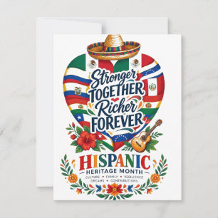 Invitación Celebración Costera del Mes de la Herencia Hispana