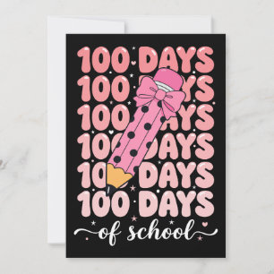 Invitación celebración de 100 días de escuela