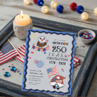 Celebración de 250 Años de EE. UU. con Gnome y Águ
