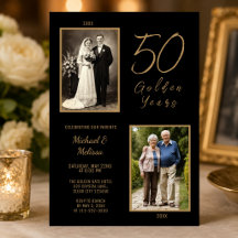 Celebración de 50 años dorados de los padres