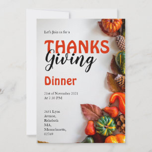 Invitación Celebración de Acción de Gracias