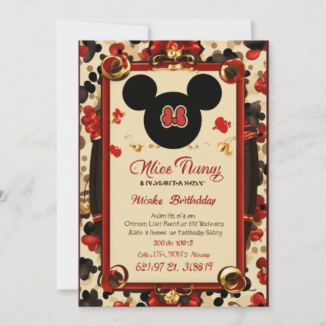 Invitación Celebración de Baby Shower (Anverso)