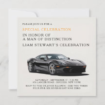 Celebración de Conducción de Lujo