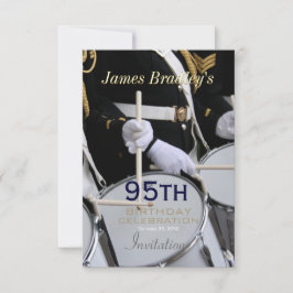 Invitación Celebración de cumpleaños 95 de Royal British Band