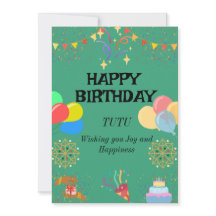 Celebración de cumpleaños alegre