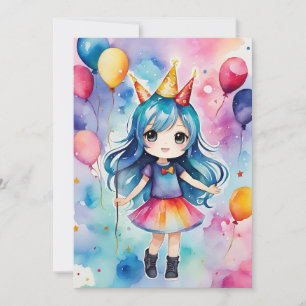 Invitación Celebración de cumpleaños mágico