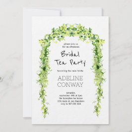 Invitación Celebración de Despedida de Soltera en el Jardín S
