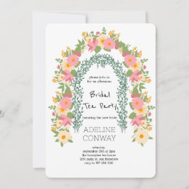Invitación Celebración de Despedida de Soltera en el Jardín S
