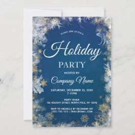 Invitación Celebración de días festivos corporativa del copo