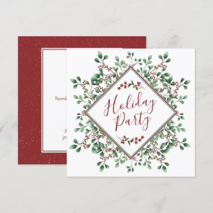 Invitación Celebración de feriado de navidades - Fiesta -