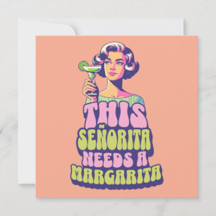 Invitación Celebración de fiesta de cóctel Margarita