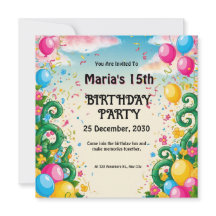 Celebración de globo floral por cumpleaños