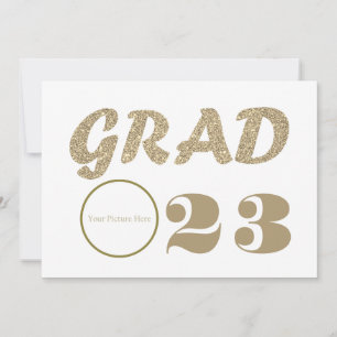 Invitación Celebración de GRAD 23 con imagen o logotipo perso