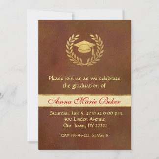 Invitación Celebración de graduación