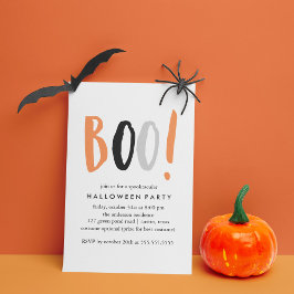 Invitación Celebración de Halloween moderna