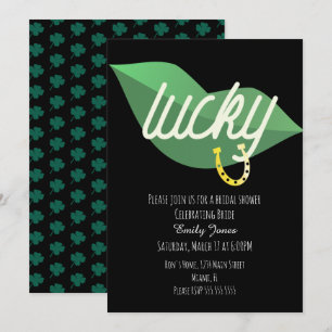Invitación Celebración de la ducha de la novia del día de San