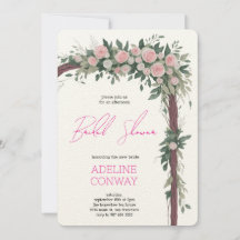 Celebración de la ducha de la novia en el jardín d