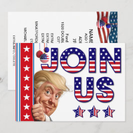 Invitación Celebración de la Elección Presidencial de Navidad