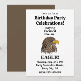 Invitación Celebración de la fiesta de cumpleaños de Golden E