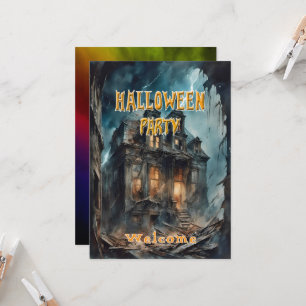 Invitación Celebración de la fiesta de Halloween