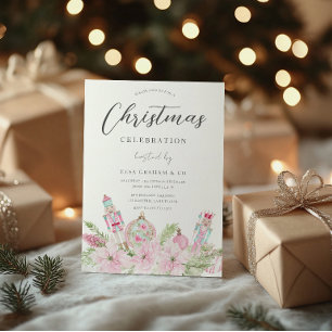 Invitación Celebración de la fiesta de Navidad corporativa de