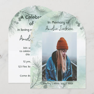 Invitación Celebración de la foto conmemorativa de Life Keeps