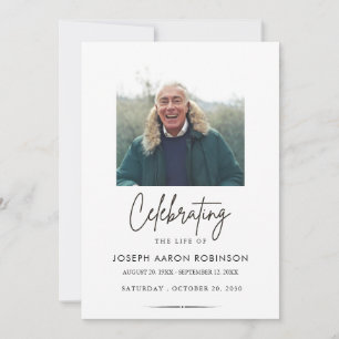 Invitación Celebración de la Foto de Recuerdo Memorial de la