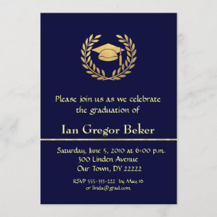 Invitación Celebración de la graduación