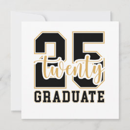 Invitación Celebración de la graduación de 2025