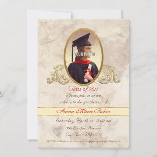 Invitación Celebración de la graduación del fotograma