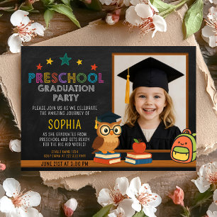 Invitación Celebración de la graduación preescolar