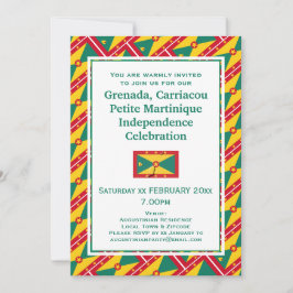 Invitación CELEBRACIÓN DE LA INDEPENDENCIA DE GRANADA Bandera