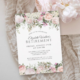 Invitación Celebración de la Jubilación Floral Femenina de Ro