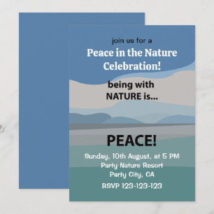 Invitación Celebración de la Paz Natural