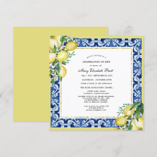 Invitación Celebración de la Plaza Limón del Servicio Memoria