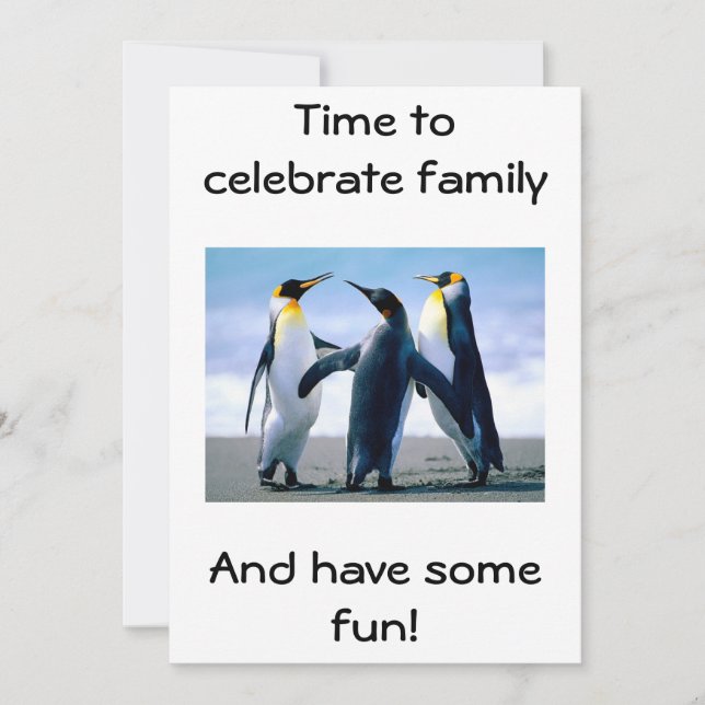 INVITACIÓN CELEBRACIÓN DE LA REUNIÓN FAMILIAR (Anverso)