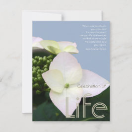 Invitación Celebración de la vida con la cita inspiradora 7