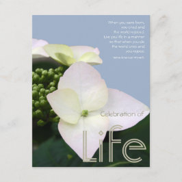 Invitación Celebración de la vida con la cita inspiradora 7