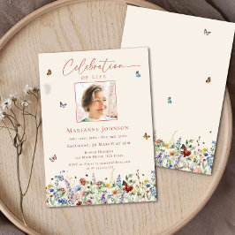 Invitación Celebración de la vida en el monumento a las flore