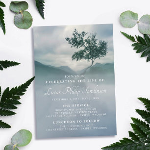 Invitación Celebración de la vida en las tierras altas contam