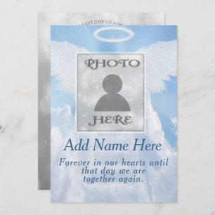 Invitación Celebración de la vida - Escalera al cielo