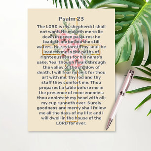 Invitación Celebración de la vida funeral Cruz Dorada Salmo 2